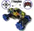 Carro Controle Remoto 7 Funções Bateria Recarregável Twist