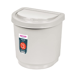 LIXEIRA FLIP PIA PLASTICO SANREMO 2,5 L