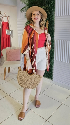 Cropped Recortes e Pala Latex Costas - comprar online