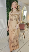 Vestido Longo Tomara que Caia Amarração Costas