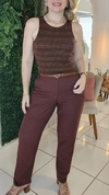 Regatinha Listrada Tricot