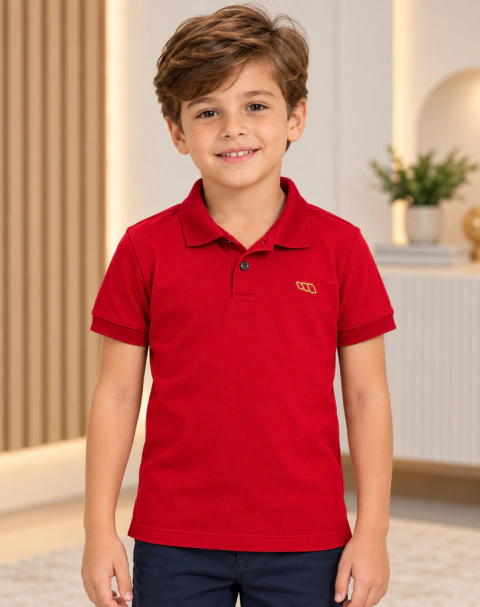 GOLA POLO VERMELHA MARANDS