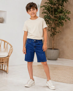 BERMUDA MASCULINA ESCURA