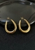 Argola Musa - Ouro