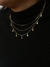 Choker Tripla Yara - Ouro