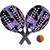 Kit 2 Raquetes Beach Tennis BEL BT100 Madeira Com Bolinha