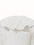 Blusa de Manga Longa com Decote em V e Babado Casual - loja online