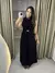 Vestido Longo Feminino Regata Com Cinto Elegante