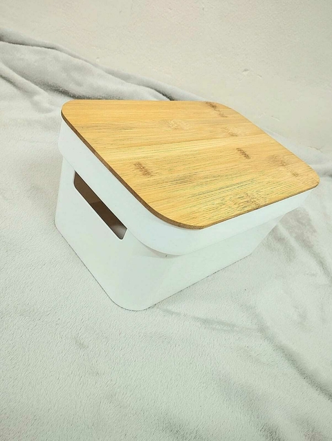 CANASTO LISO CON TAPA