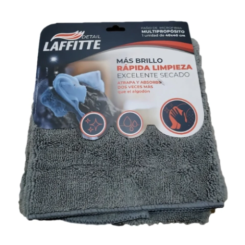 PAÑO DE MICROFIBRA LAFFITTE 40X40 - comprar online