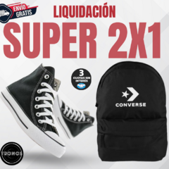 ¡2X1 EN CONVERSE! Botas Chuck + Mochila + Envío GRATIS