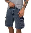 BERMUDAS JEANS MOM CARGO NEVADO TRONOS™