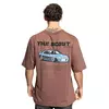 REMERA OVERSIZE MANGA CORTA SCOUT MARRON TRONOS™