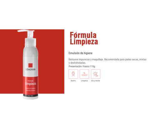 Formula Limpieza