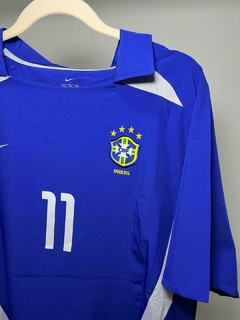 Brasil 2002 Azul Ronaldo/Ronaldinho - comprar online