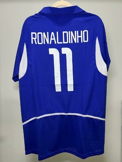 Brasil 2002 Azul Ronaldo/Ronaldinho - comprar online