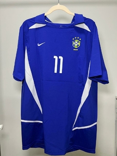 Imagen de Brasil 2002 Azul Ronaldo/Ronaldinho