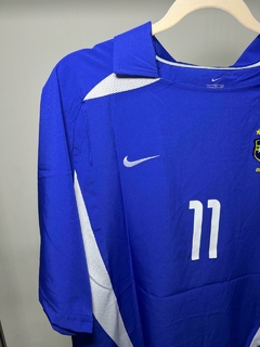 Brasil 2002 Azul Ronaldo/Ronaldinho