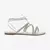Sandalia Vizzano Prata / Branco Off 6371.187.29056 - Zayin - Calçados Femininos