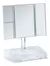 Espejo Maquillaje Luz Led Con Base y Aumento - Plegable en internet