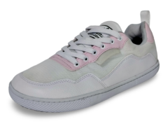 Tenis barefoot Jaguar en Eco Cuero y Malla - Blanco Rosado - comprar en línea