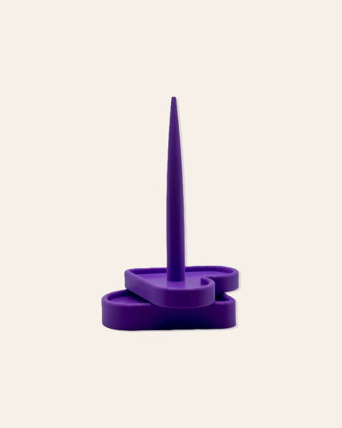 Porta ovillo giratorio corazón - comprar online