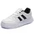 Tênis Skate de couro masculino tendência casual, de solas grossas - loja online