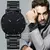 Relógio de luxo elegante ultra fino masculino de pulso lançamento 2025 - loja online