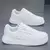 Tênis Skate de couro masculino tendência casual, de solas grossas