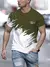 Camiseta masculina manga curta tripulação pescoço casual pulôver ao ar livre na internet