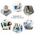 Almofada Travesseiro de aquecimento abdominal e corpo elétrica usb almofada em flanela. - comprar online