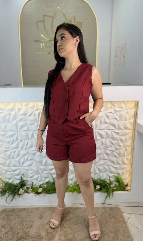 Conjunto Colete Jaque - comprar online