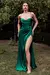 Vestido largo de Satin