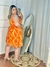 Vestido envelope mídi com alça na internet