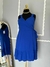 Vestido envelope mídi com alça
