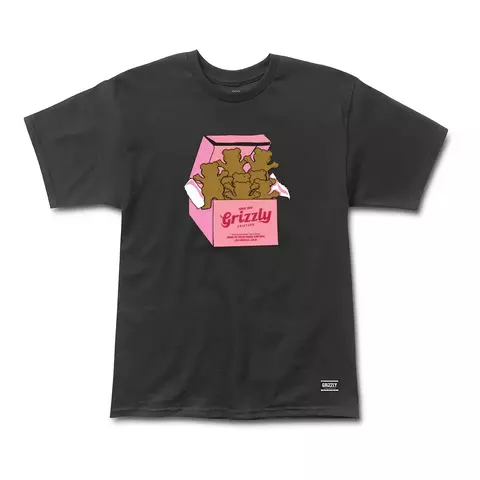Remera Grizzly Bakers Dozen - Black