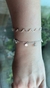 pulseira confetes e pontos de luz 20cm - comprar online