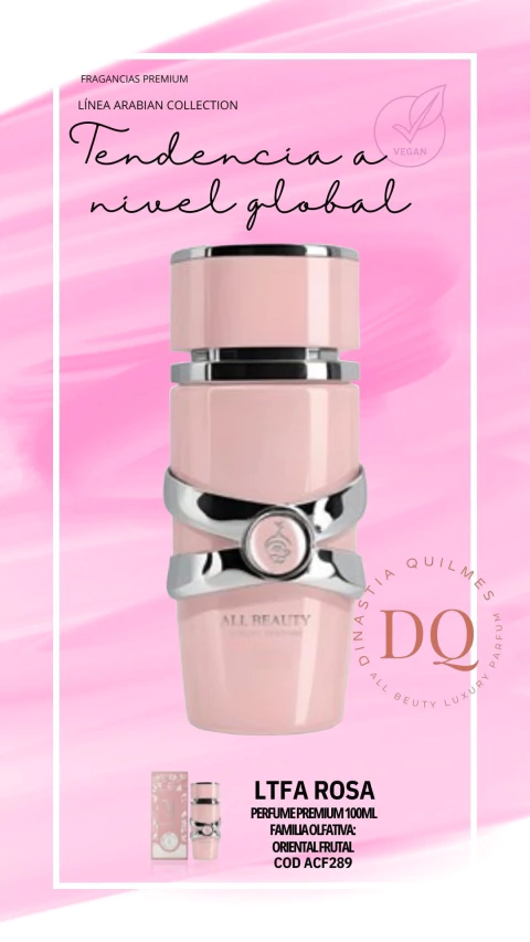 All Beauty Ltfa Rosa Inspire Eau De Parfum Mujer - comprar online