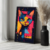 Quadro Decorativo Gato Pop - Galeria Barros
