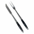SET PARRILLERO HUDSON CUCHILLO Y TENEDOR ACERO INOX 2PZS