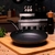 SET OLLA CACEROLA SARTEN HUDSON TOTAL BLACK 5 PZS INDUCCION en internet