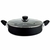 CACEROLA ARROCERA PAELLERA 28 CM ANTIADHERENTE NEGRO HUDSON - comprar online