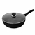 WOK 28 CM ANTIADHERENTE NEGRO CON MANGO - HUDSON