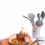 SET 6 UTENSILIOS HUDSON NYLON MANGO MADERA ESPATULA CUCHARON en internet