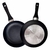SARTEN PROFUNDA 24 CM HUDSON ANTIADHERENTE TEFLON NEGRO NEGRO - De todo bazar max