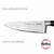 CUCHILLO CHEFF 6 HUDSON LINEA PROFESSIONAL ACERO INOXIDABLE PLATEADO - comprar online
