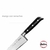CUCHILLO CHEFF 6 HUDSON LINEA PROFESSIONAL ACERO INOXIDABLE PLATEADO en internet