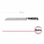 CUCHILLO DE PAN 8 HUDSON LINEA PROFESSIONAL ACERO INOXIDABLE PLATEADO - De todo bazar max