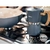 Imagen de CAFETERA ALUMINIO HUDSON GRIS ESTILO ITALIANA 9 TAZAS