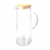 JARRA DE VIDRIO DE BOROSILICATO CON TAPA 1470ML - comprar online
